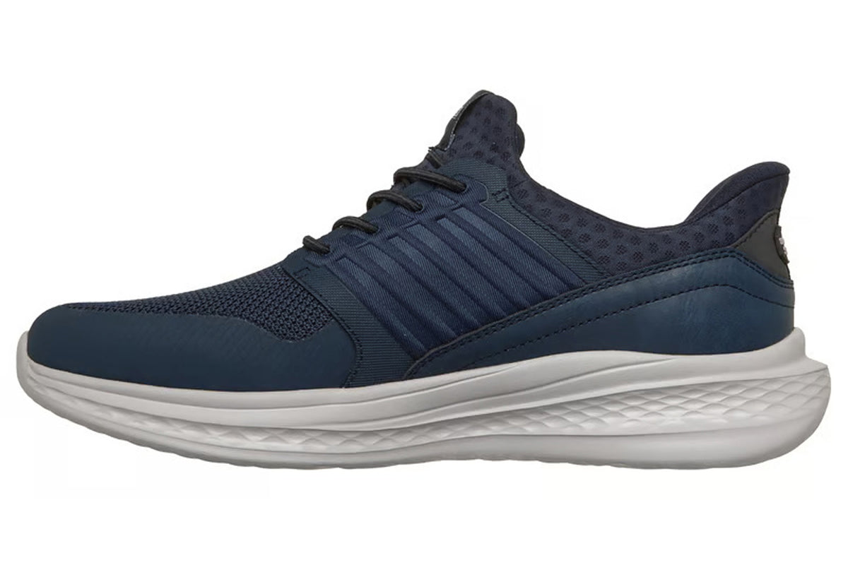 skechers-slip-ins-luther-211389-mens-trainers-navy-left-flat