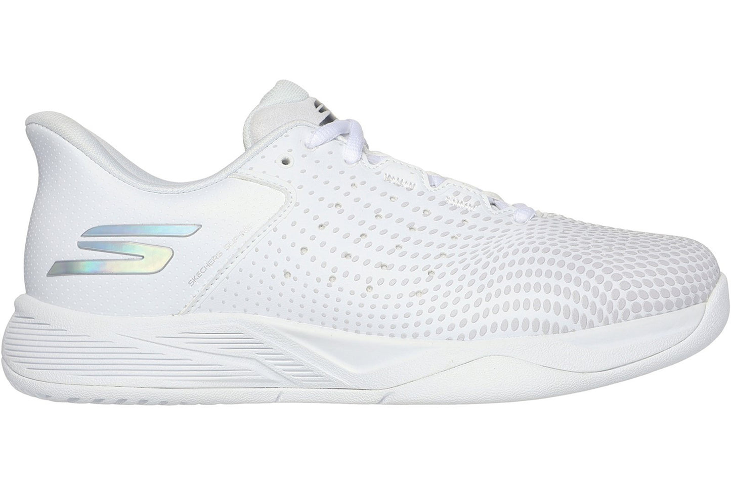 Skechers Slip-ins Relaxed Fit Viper White Womens Fashion Trainers