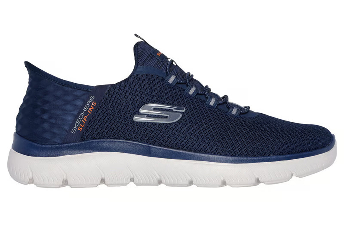 skechers-slip-ins-summits-232457-mens-trainers-dark-navy-right-flat