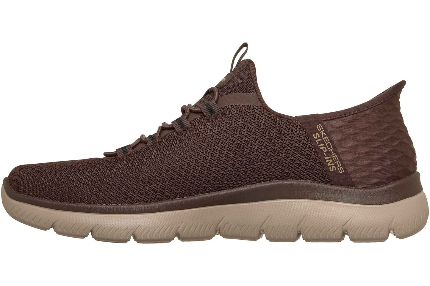 Skechers Slip-Ins Summits HighRange Chocolate Mens Trainers