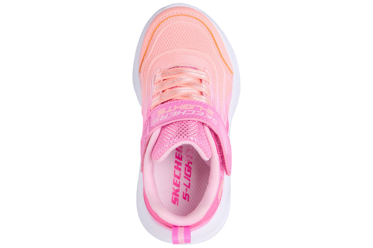 Skechers Sola Glow 303713N Girls Sports Pink/Multi