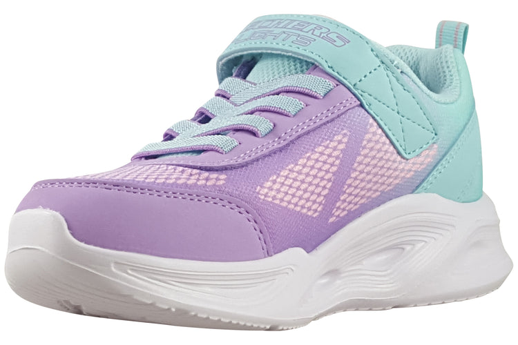 Skechers Sola Glow 303714L Turquoise/Lavender Girls Sports