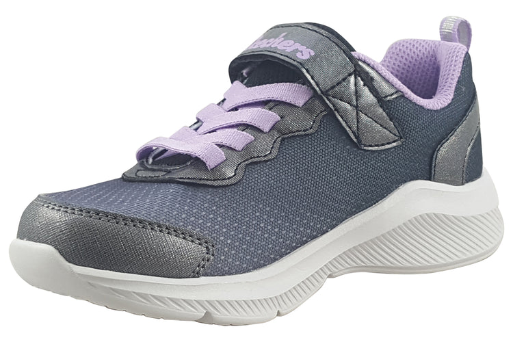 Skechers Sole Swifters 303579L Black/Lavender Girls Sports