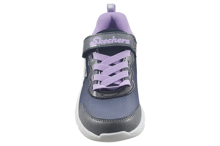 Skechers Sole Swifters 303579L Black/Lavender Girls Sports