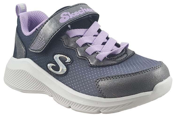 Skechers Sole Swifters 303579L Black/Lavender Girls Sports