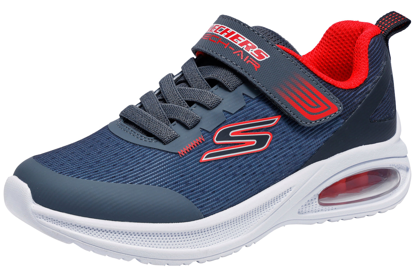 Skechers Squad Pacer 404105L Charcoal/Black Boys Sports