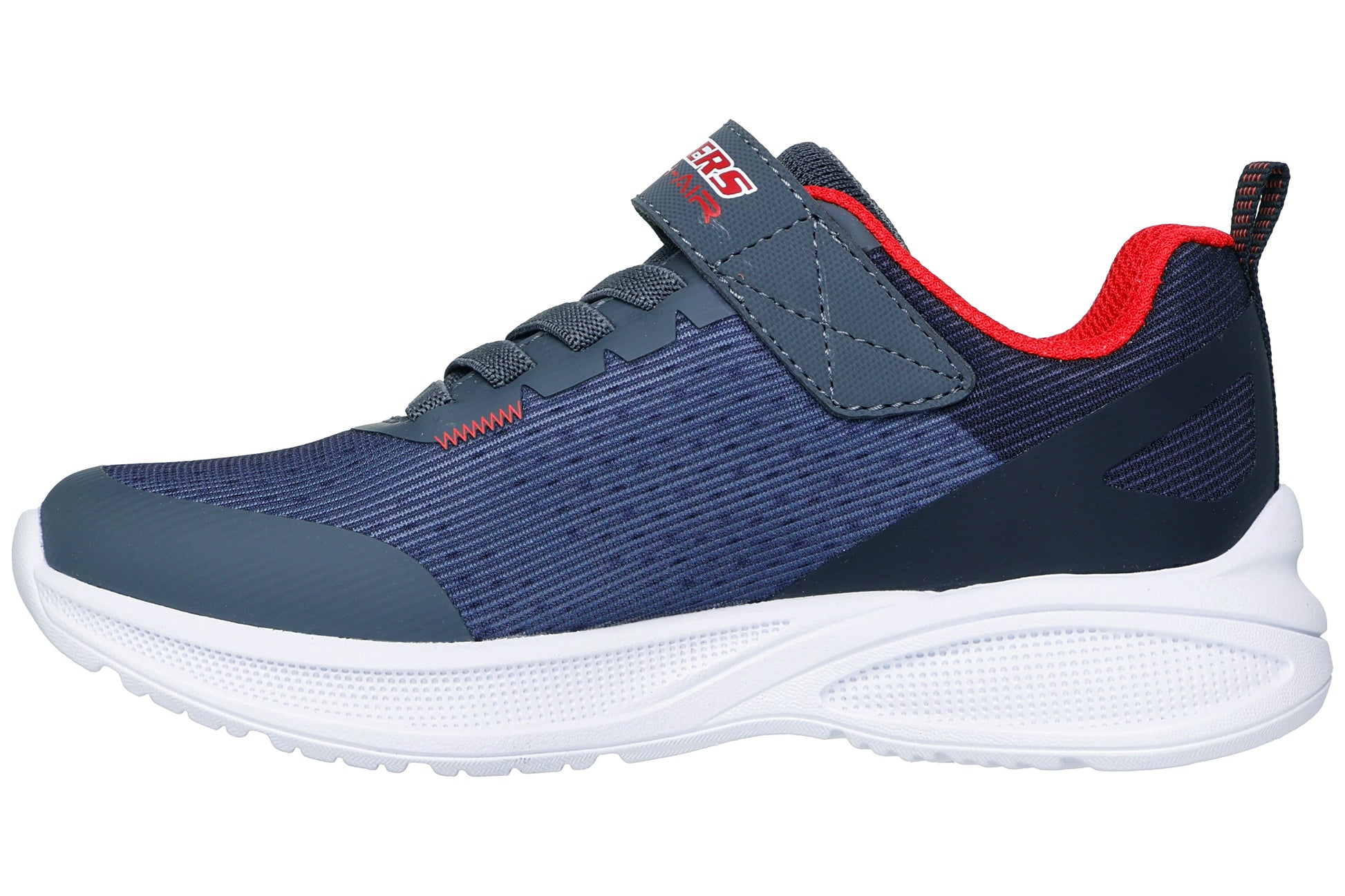 skechers-squad-pacer-404105l-boys-trainers-charcoal-black-left