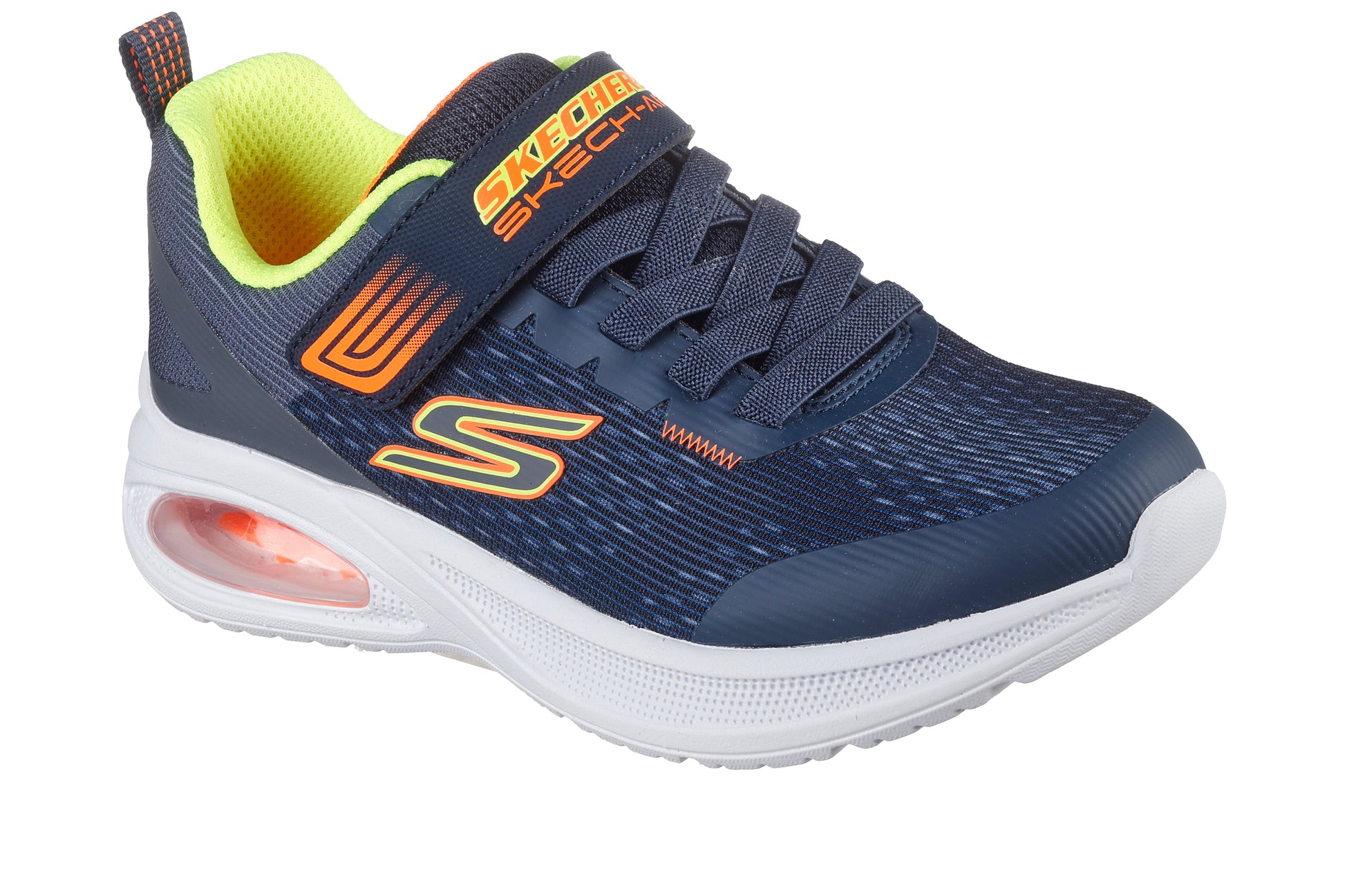 skechers-squad-racer-404105l-boys-trainers-navy-charcoal-right-angle