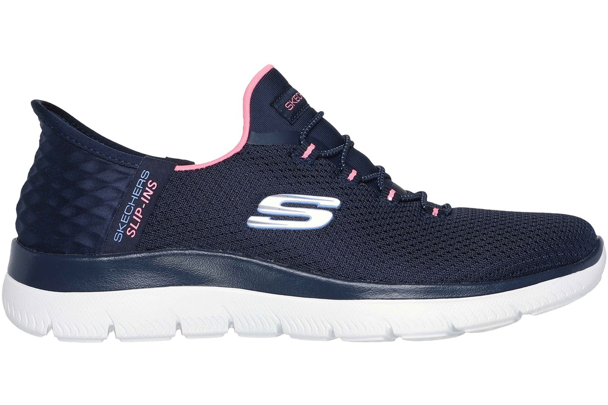skechers-summits-diamond-dream-ladies-sports-navy-pink-right