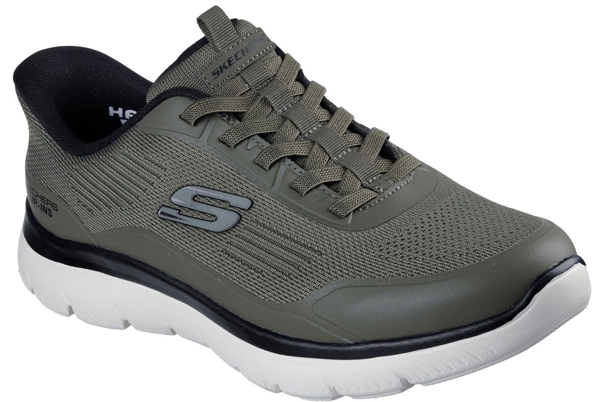 skechers-summits-leyter-mens-sports-olive-black-right-angle