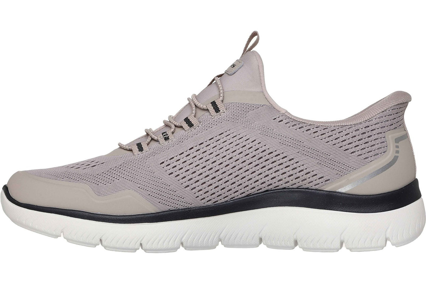 Skechers Summits Top Rate Taupe/Black Mens Trainers