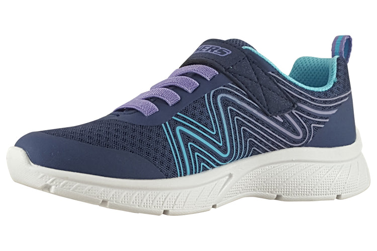 Skechers Swirl Sweet 303535L Navy/Multi Girls Sports