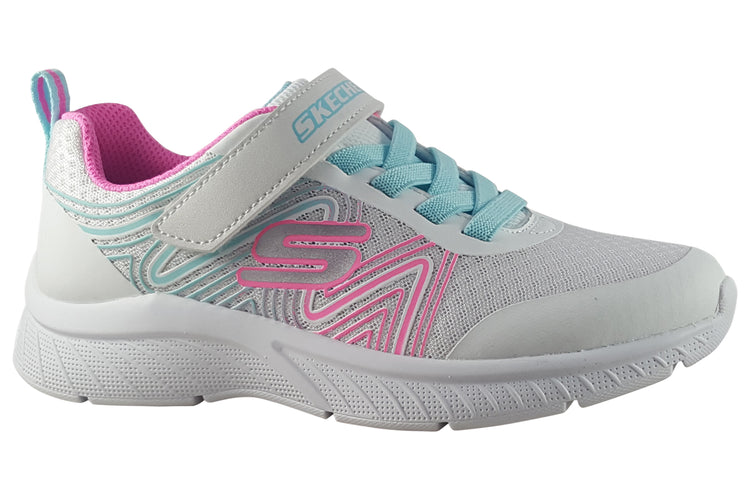 Skechers Swirl Sweet 303535L White/Multi Girls Sports