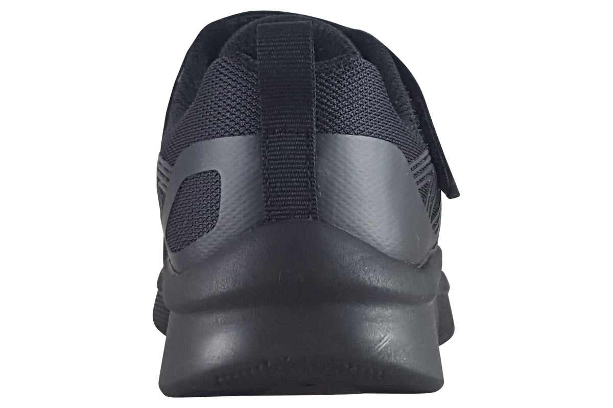 skechers texlor bts black trainers back