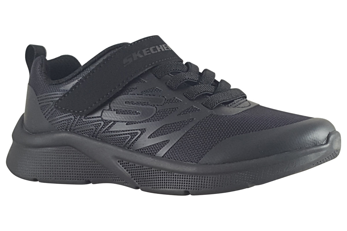skechers texlor bts black trainers right