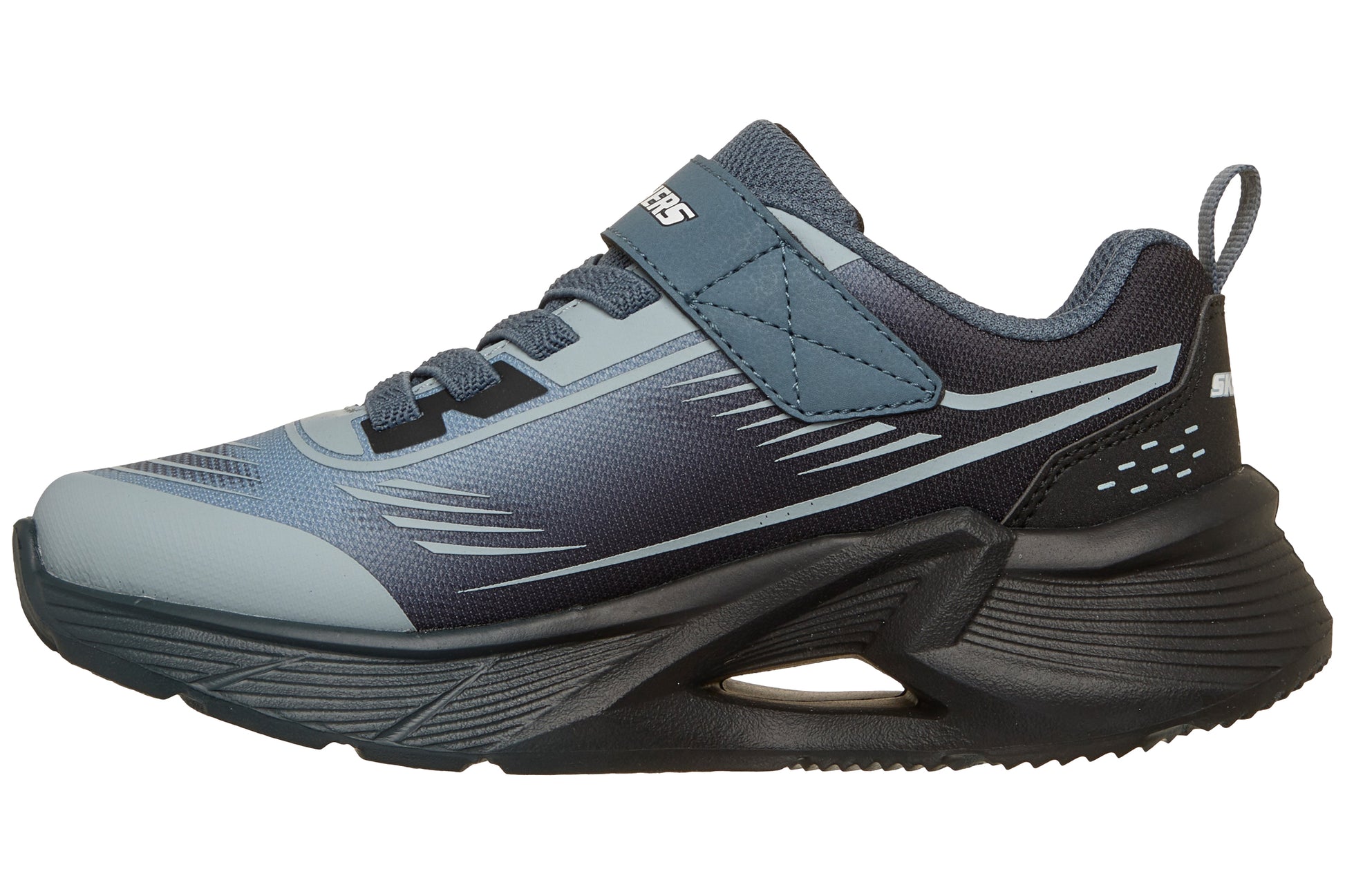 skechers-tidal-tech-404040l-boys-trainers-black-grey-left-flat