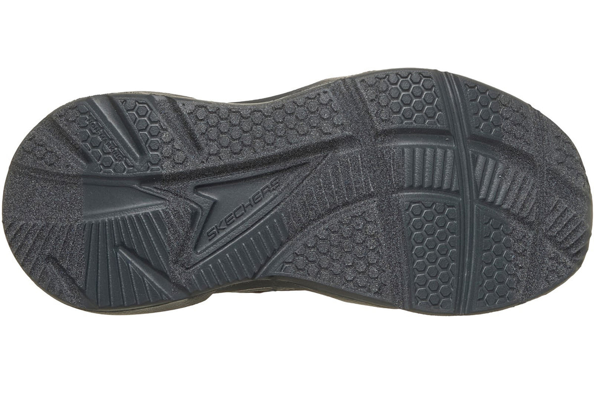 Skechers Tidal Tech Stream Rush Charcoal/Orange & Yellow Trim Boys Sports