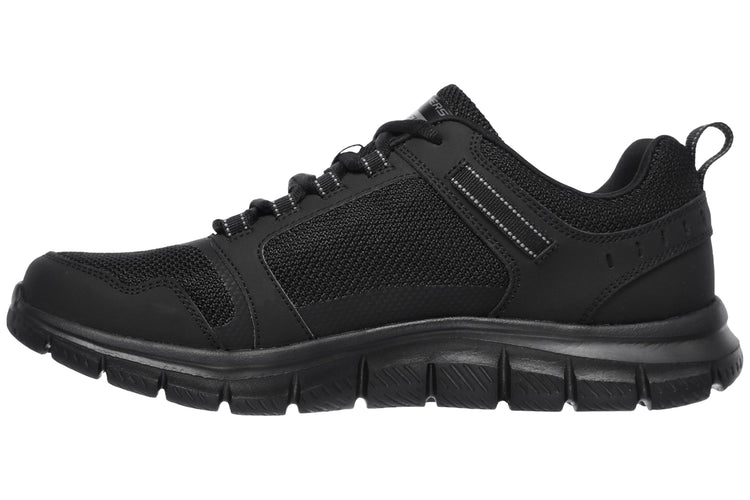 Skechers Track Knockhill Black Mens Sports