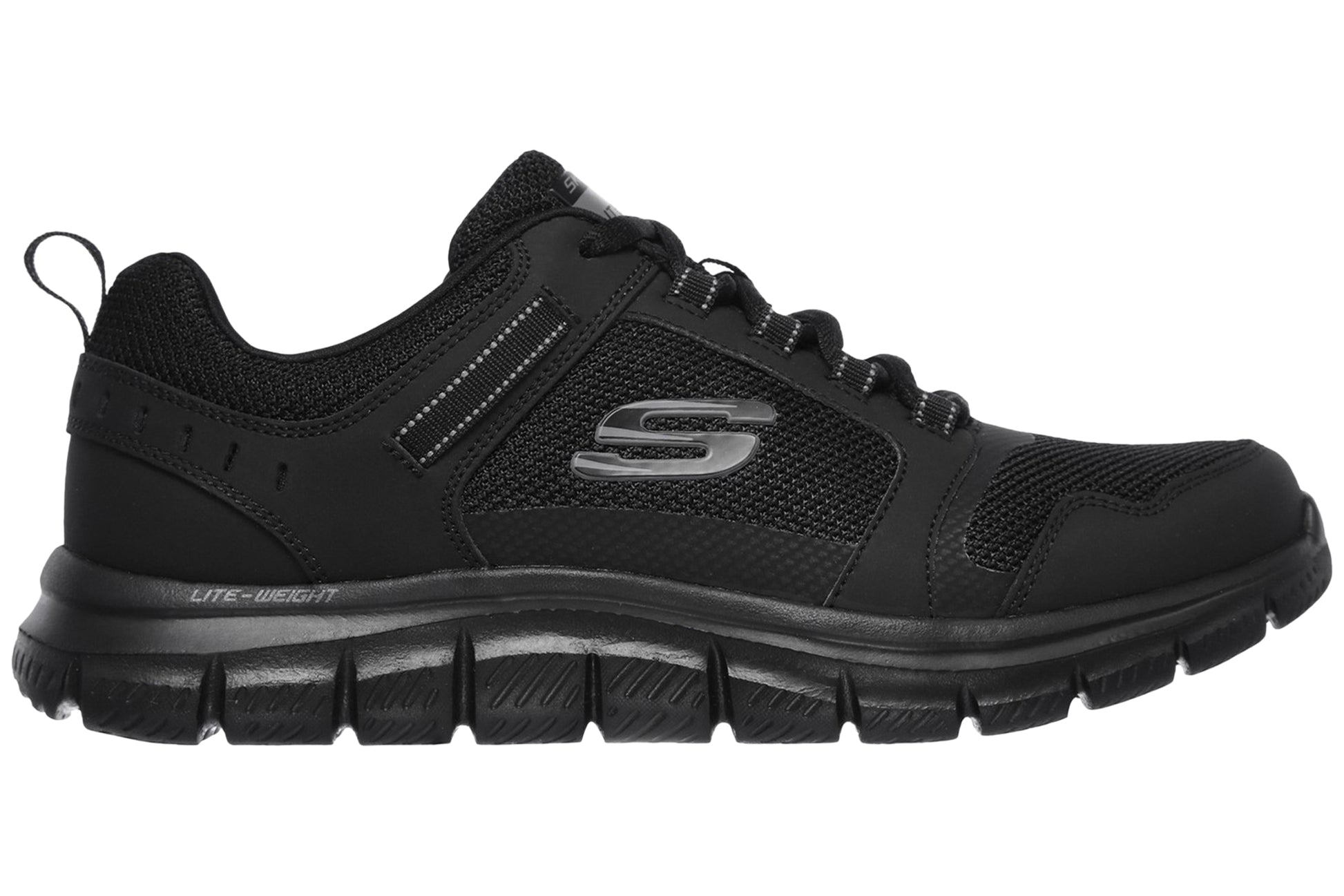 skechers-track-knockhill-black-mens-sports-right-flat