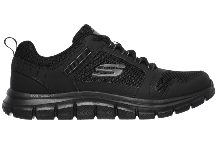 Skechers Track Knockhill Black Mens Sports