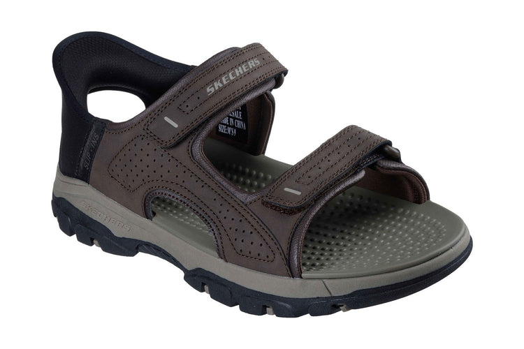 Skechers Slip-Ins Tresmen Reece Chocolate Mens Sandals