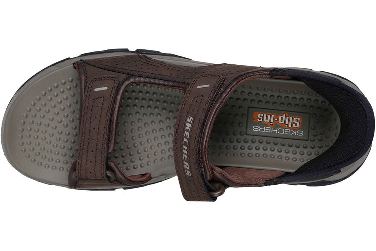 Skechers Slip-Ins Tresmen Reece Chocolate Mens Sandals