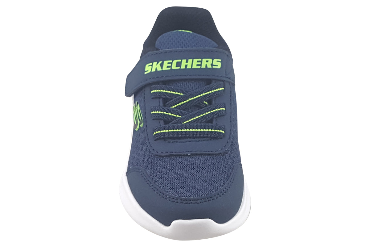 skechers-trezic-403908n-navy-lime-trainers-top