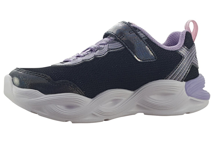 Skechers Twisty Glow 303717L Black/Multi Girls Sports