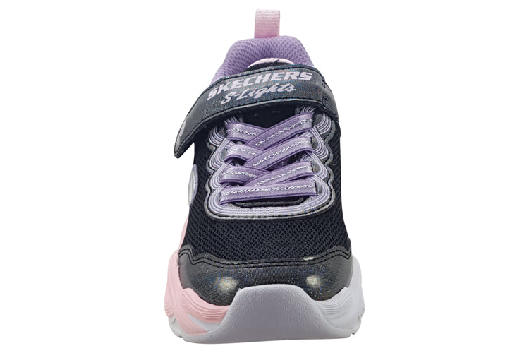 Skechers Twisty Glow 303717L Black/Multi Girls Sports