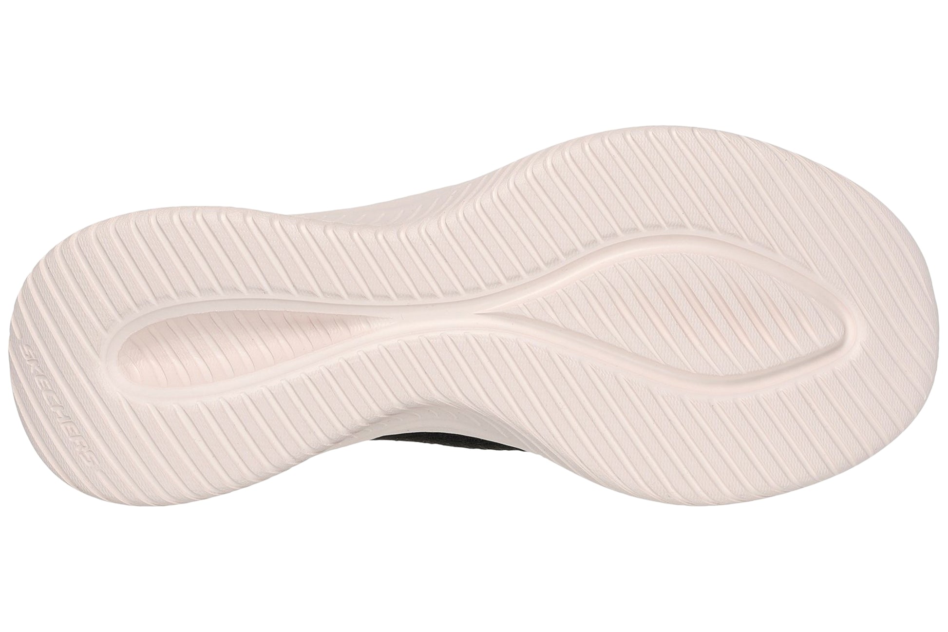 skechers-ultra-flex-3-0-black-rose-gold-slip-on-ladies-shoes-sole