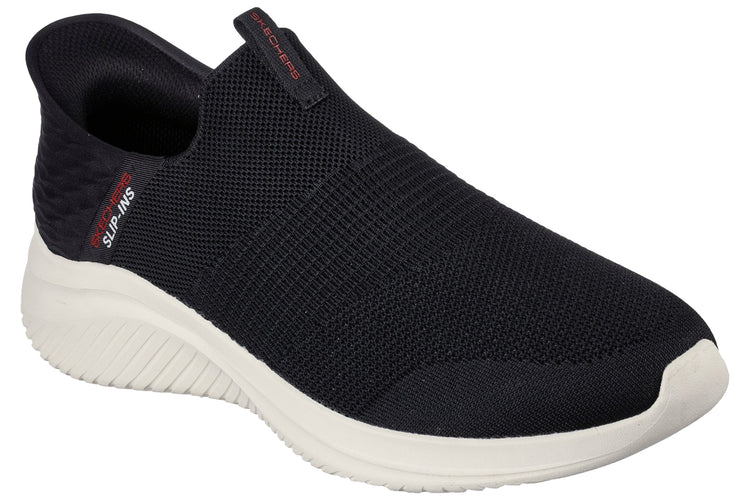 Skechers Ultra Flex 3.0 Smooth Step Black Mens Sports