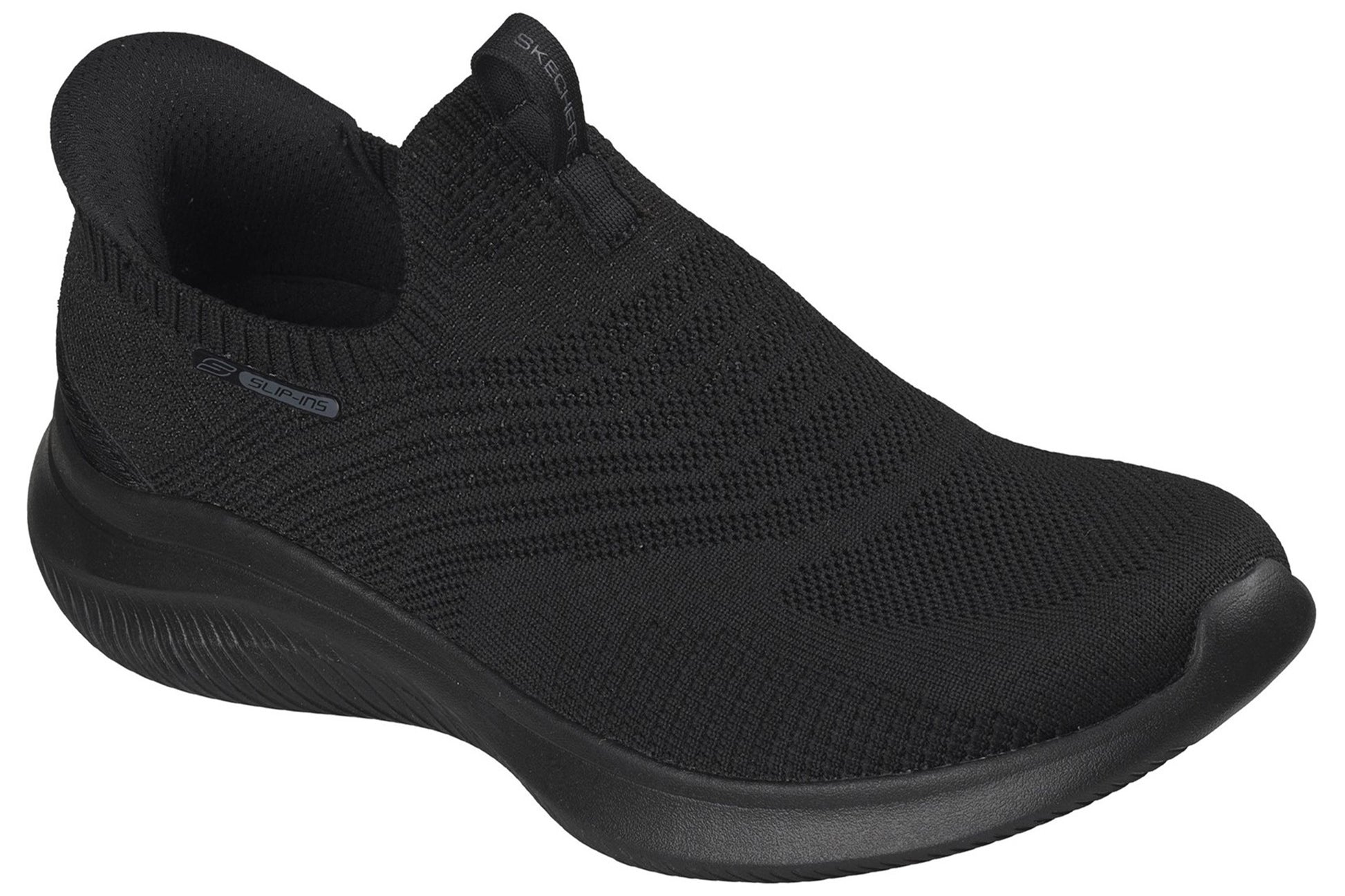skechers-ultra-flex-4-0-pure-dream-black-knit-trim