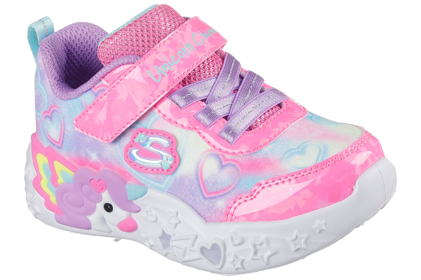 Skechers Unicorn Charmer 303064NC Pink/Multi Girls Sports