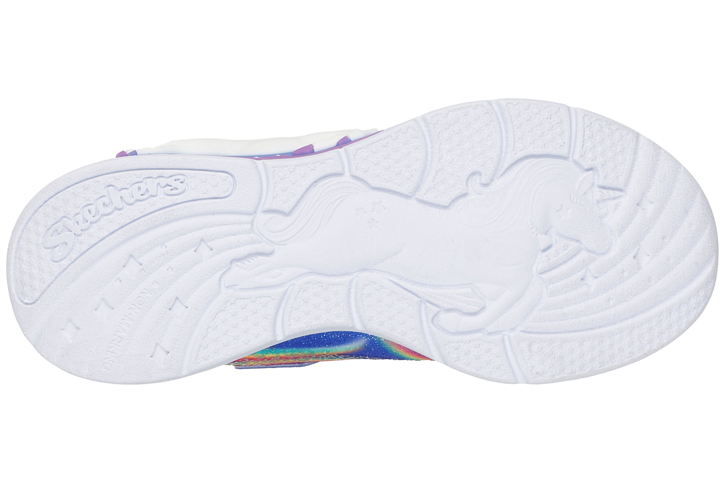 Skechers Unicorn Chaser 302298L Girls Sports Blue/Multi