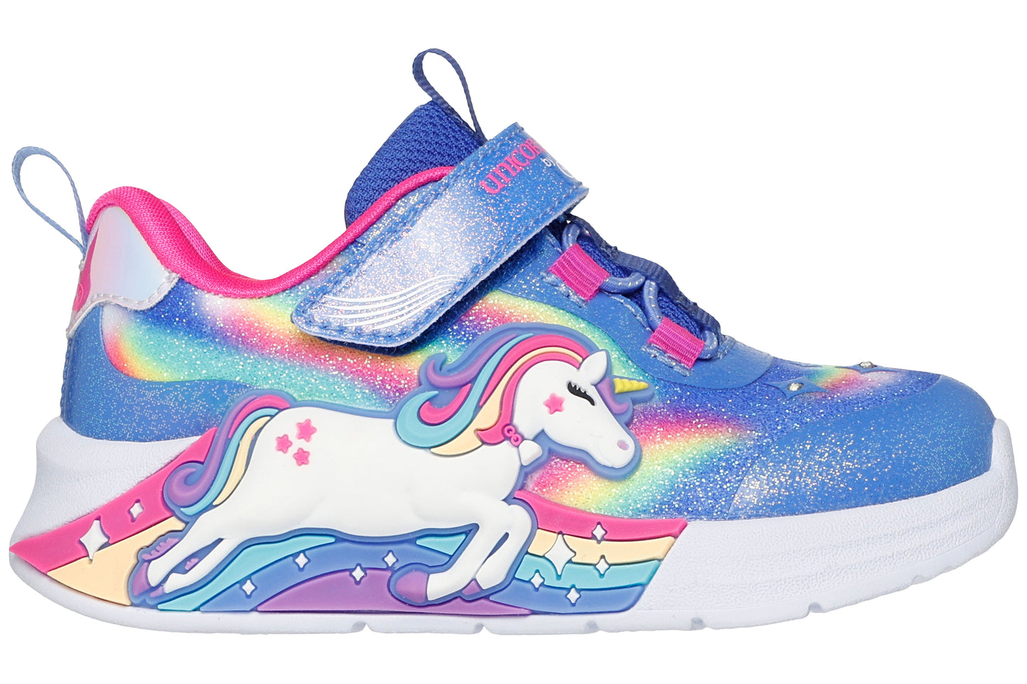 Skechers Unicorn Chaser Inf 302298N Girls Sports Blue/Multi