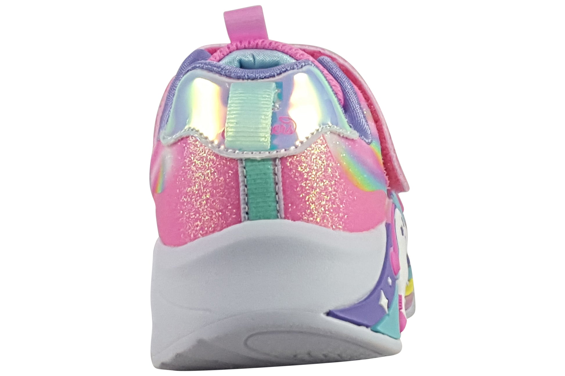skechers-unicorn-chaser-inf-pink-multi-trainers-back