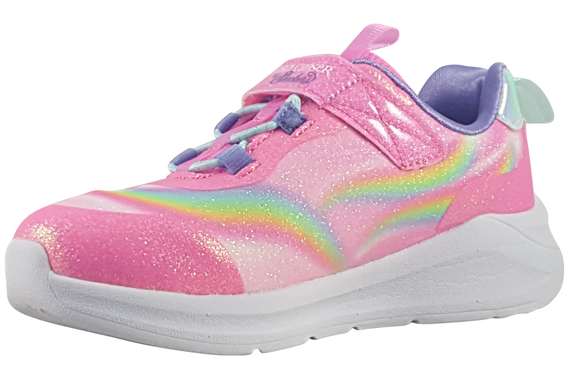 skechers-unicorn-chaser-inf-pink-multi-trainers-left