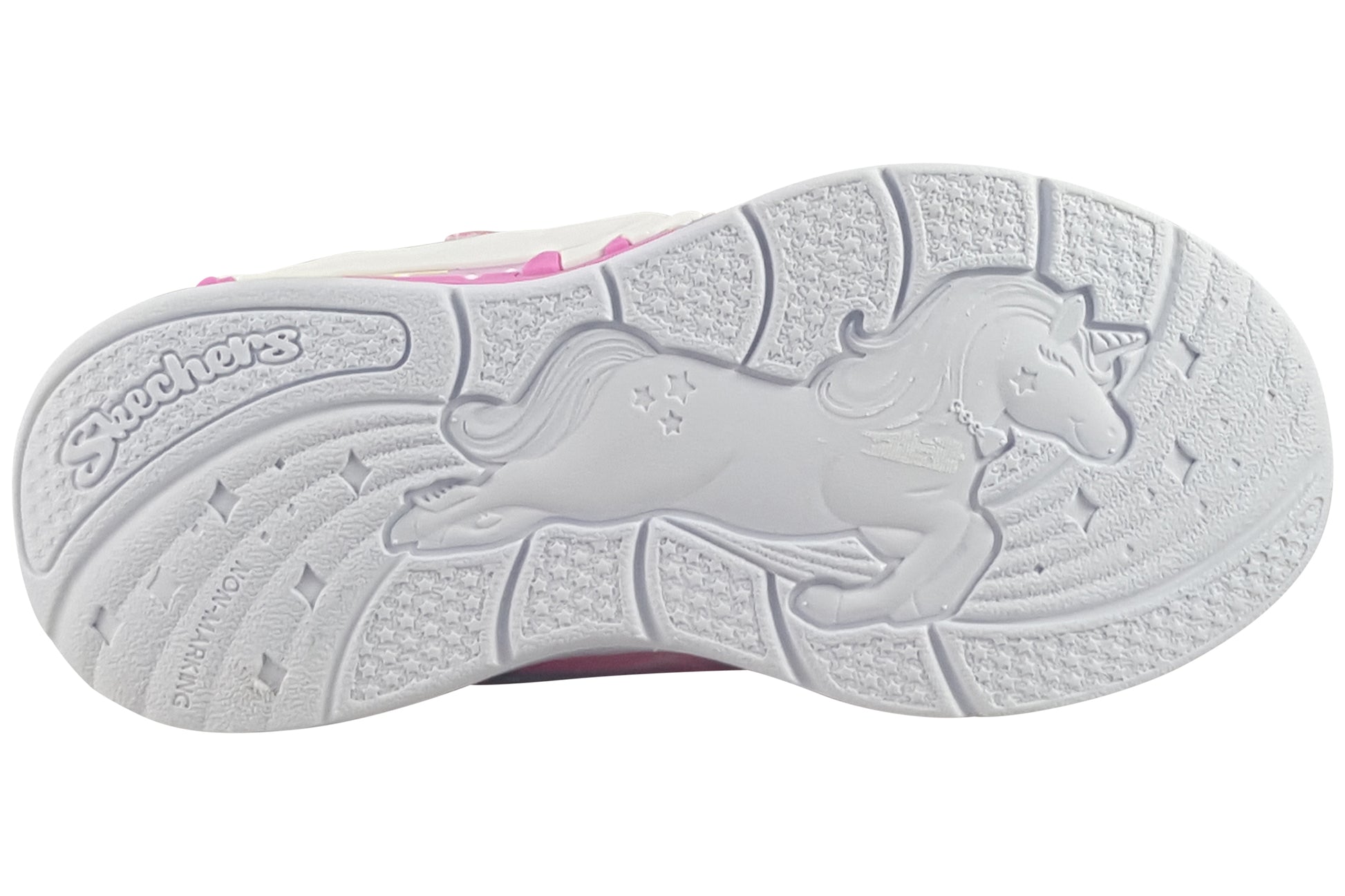 skechers-unicorn-chaser-inf-pink-multi-trainers-sole