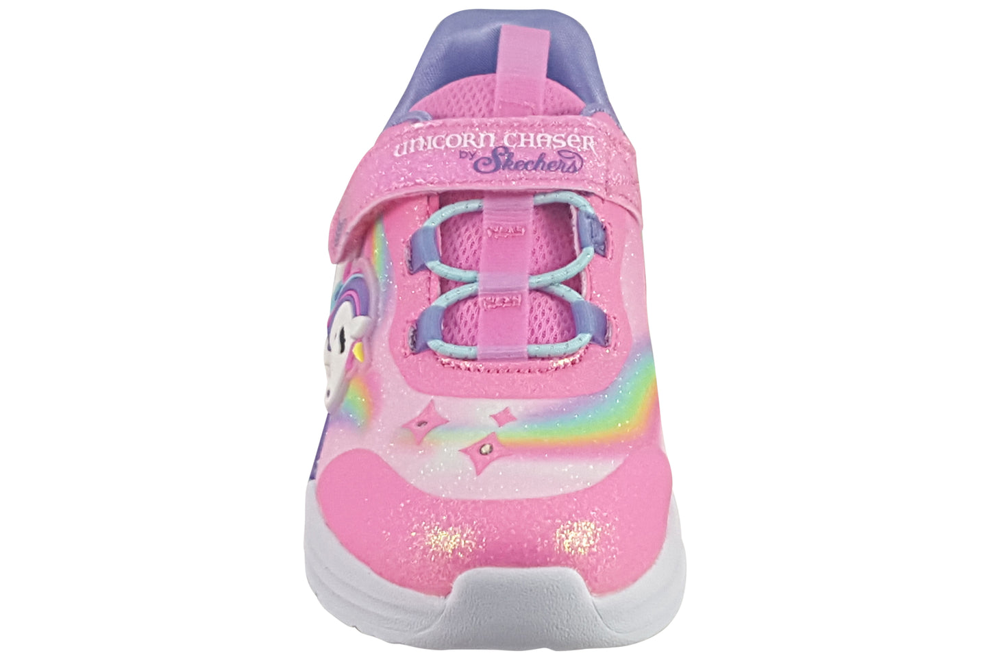 skechers unicorn chaser inf pink multi trainers top