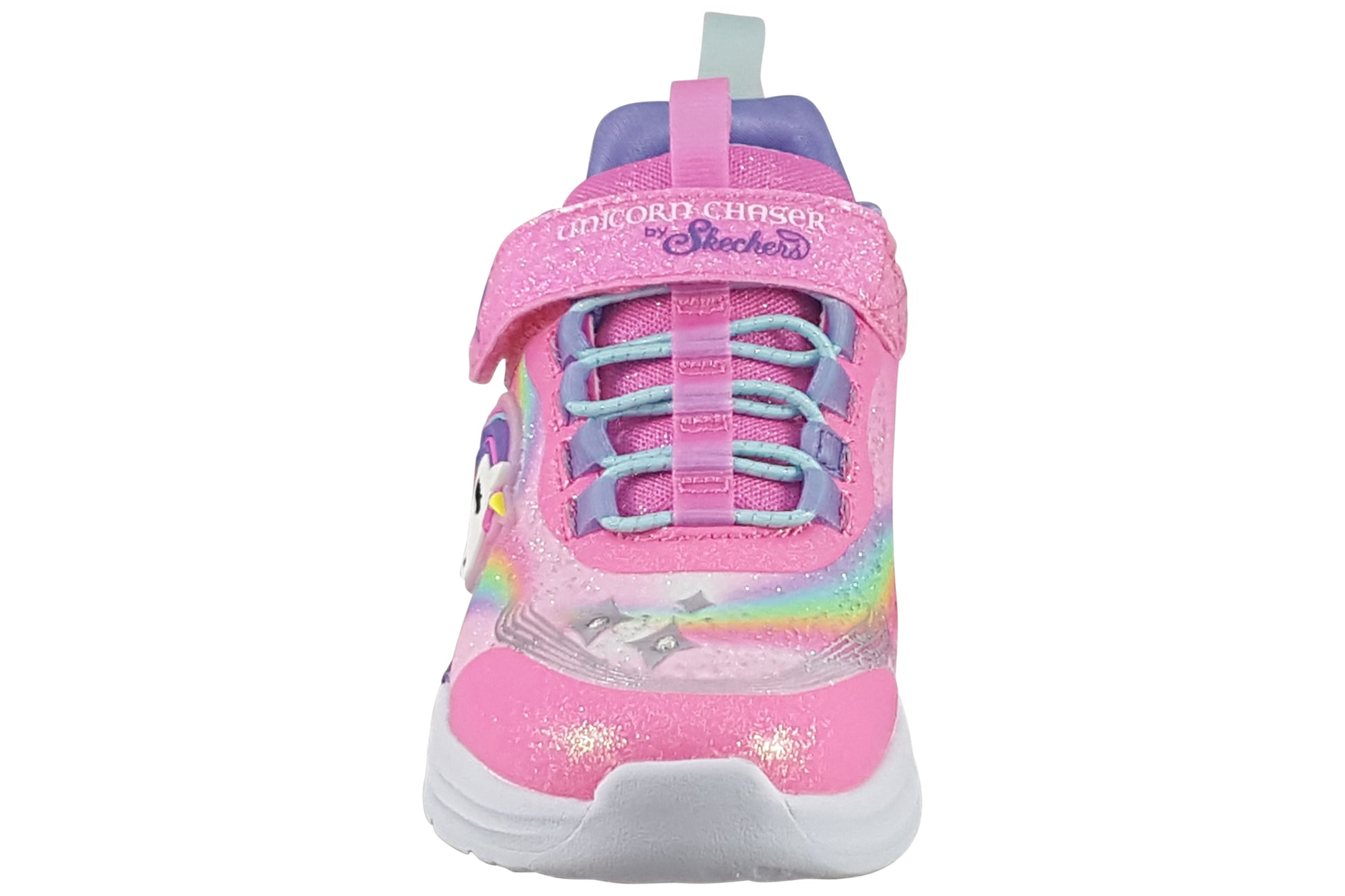 skechers-unicorn-chaser-pink-multi-trainers-top