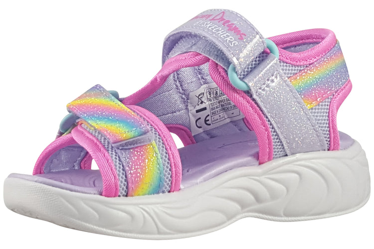 Skechers Unicorn Dream Sdl 303107N Lav Multi Girls Sandals
