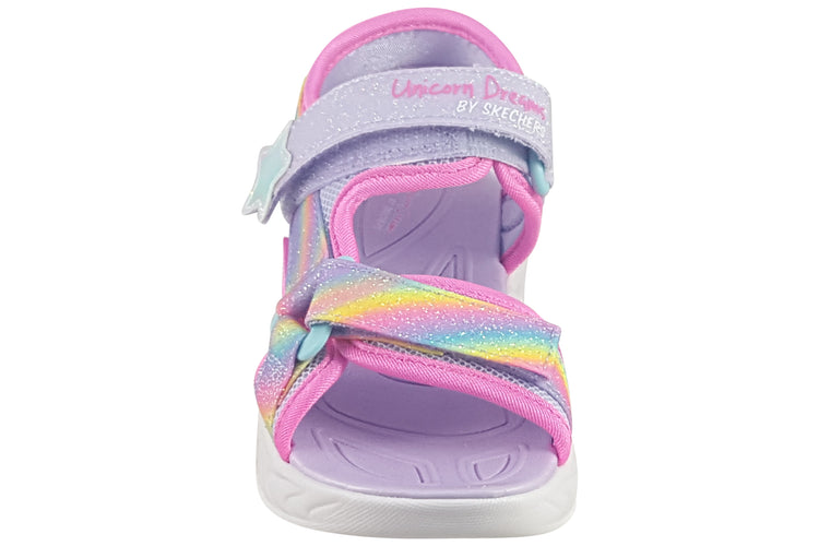 Skechers Unicorn Dream Sdl 303107N Lav Multi Girls Sandals