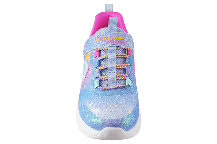 Skechers Unicorn Dreams 302311L Blue Multi Girls Sports