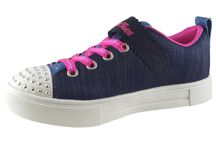 Skechers Unicorn Sunshine 314802L Navy Multi Girls Canvas