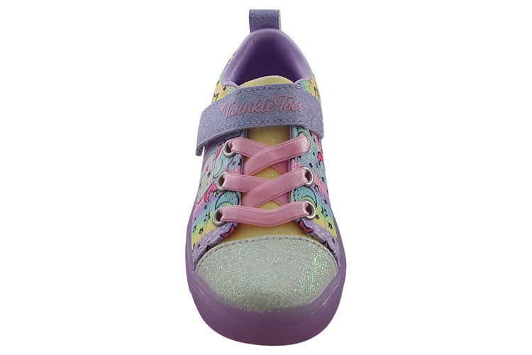 Skechers Unicorn Twinkle 314783L Lavender Multi Girls Shoes