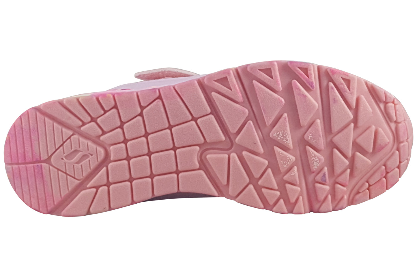 skechers uno gen light pink trainers sole