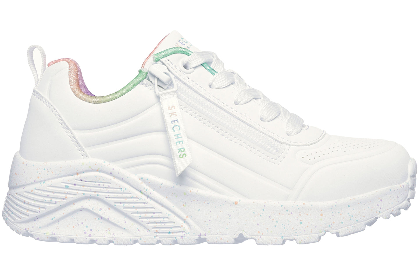 Skechers Uno L Vivid Splash 310370L White/Multi Girls Sports