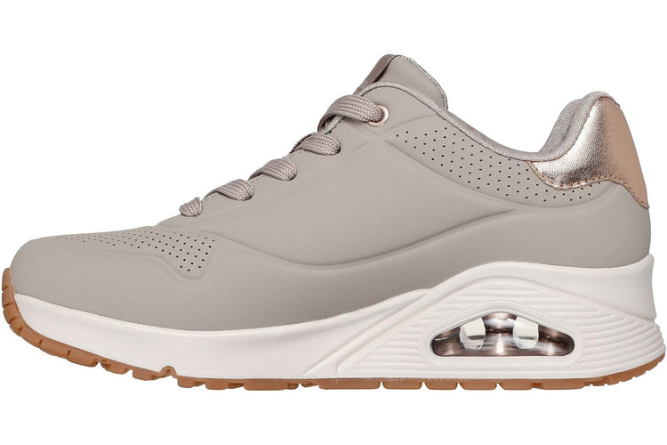 Skechers UNO 177094 Taupe Womens Fashion Trainers