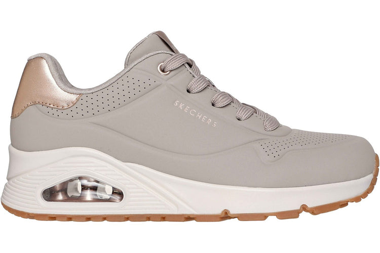 Skechers UNO 177094 Taupe Womens Fashion Trainers