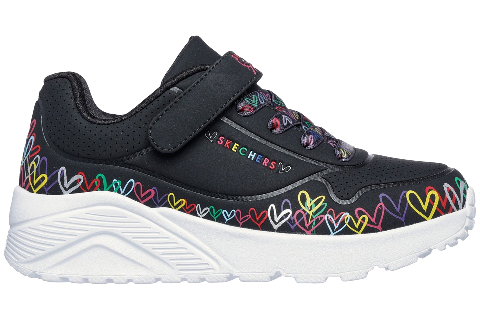skechers-uno-lite-heart-craze-black-multi-girls-trainers-right-flat